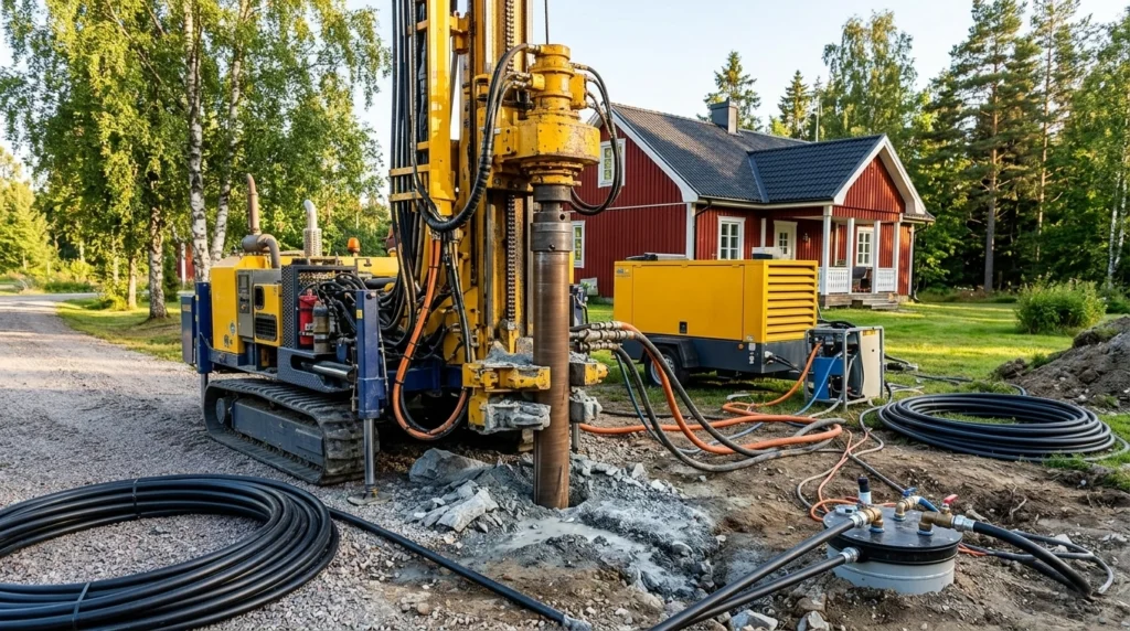 brunnsborrning & bergvärme småland